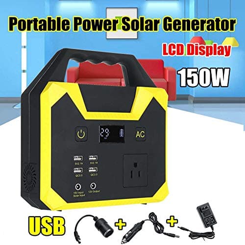 MSQL Portable Generator, 40800 Camping Generators Lithium Power Supply, 2USB Output, 1DC Output, for Outdoors Camping Travel Emergency