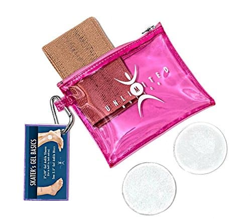 Unlimited Motion - Ankle Gel Disk Sleeve with 2 Gel Side Disks - One Size