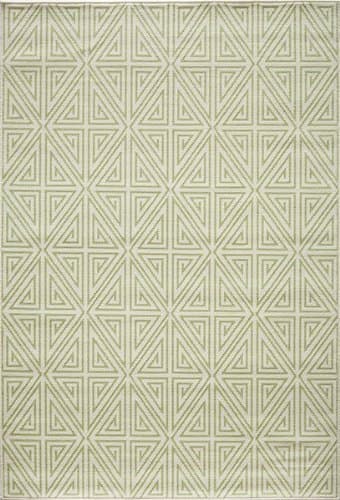 Momeni Rug EGYPTIAN MACHINE MADE BAJ-4 GREEN 5'-3" X 7'-6" - Area Rugs