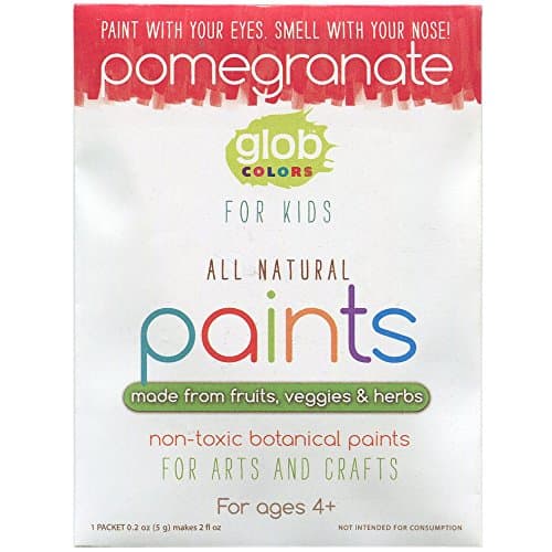 Glob Natural Paint 0.2oz Packet Pomegranate