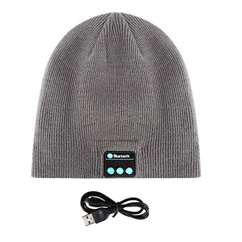 Donna Pierce New Hot Smart Warm Soft Casual Hat Wireless Bluetooth Cap Headphone Headset Speaker Unisex