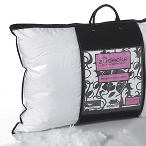 Die ZudeckeHungarian White Goose Feather And Down Extra Deep Filled Firm Pillows, 2 Pack