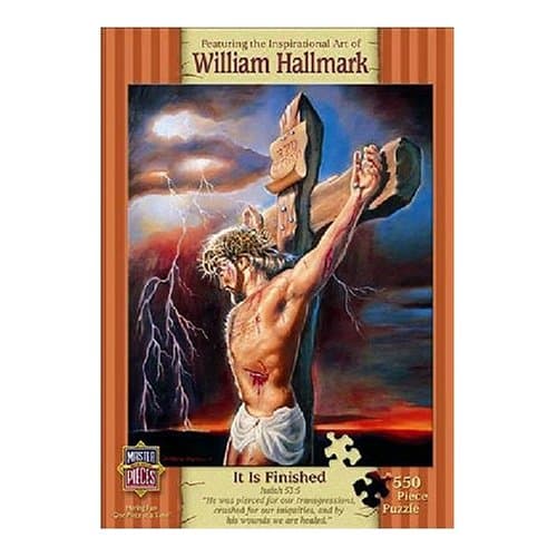 Master Pieces It is Finished 550 Piece Jigsaw Puzzle