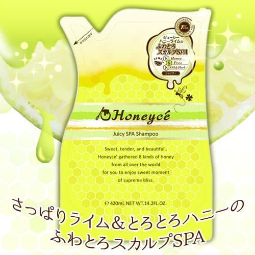 Haniche juicy SPA Shampoo Green Refill 420ml *AF27*