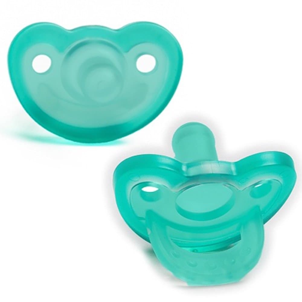 Pack of 2 JOLLYPOP+ Plus Pacifier Dummy 3 mon+ Teal