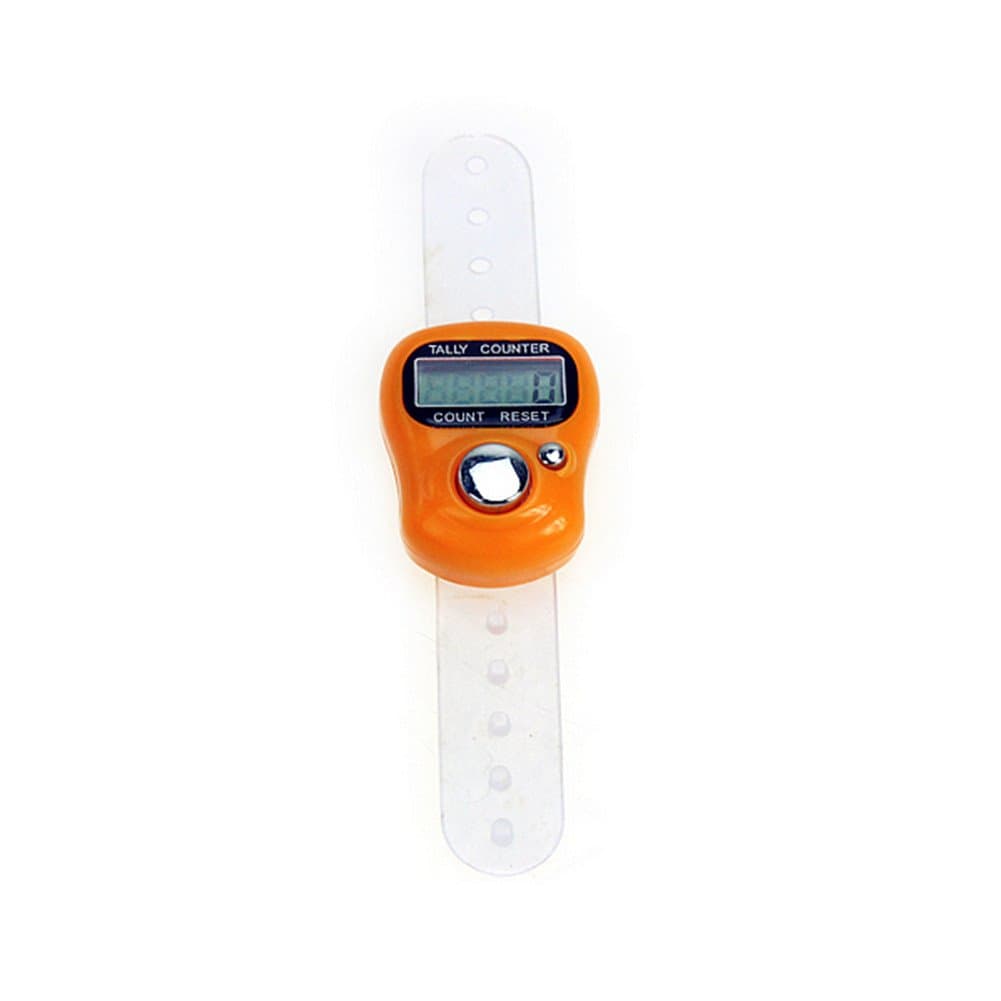 Yita Electronic Row Counter Finger Ring Golf Digit Stitch Marker LCD Tally Counter - Random Color