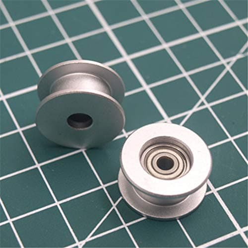 AYUNYUN 1pcs Aluminum Anodized Flat Idler Roller 3mm bore Timing Belt for Prusa i3 MK3/MK2 X/Y axis 623h Bearing housing DIY Parts