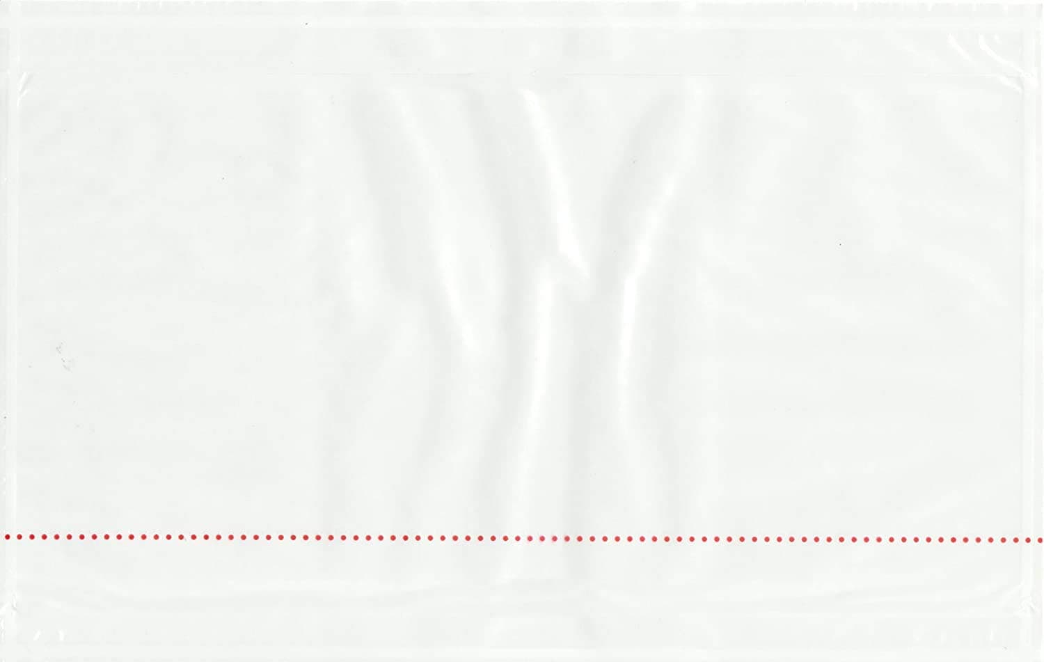 Invoice Packing Slip Pouches (10.75" x 6.75") – Clear Adhesive Envelope Bag Without Printing for Packing List Enclosed – Label Protectors, Mailing & Shipping Supplies (500)