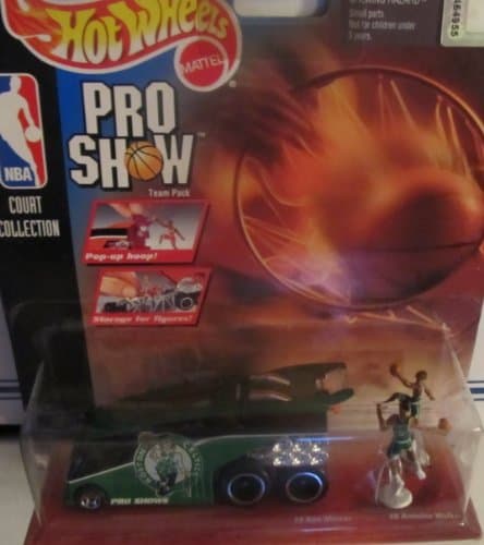 Boston Celtics Hot Wheels Pro Shows Team Pack
