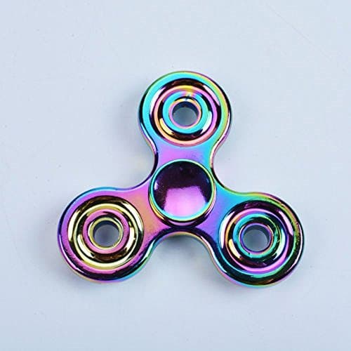 Rainbow EDC Fidget Hand Spinner Desk Focus ADHD Autism Finger Toy Gyro NEW TOY