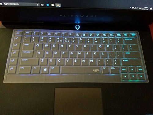 Laptop Transparent Silicone Keyboard Cover Protector Guard for Alienware 15 R2 R3 R4 AW15R2 AW15R3 AW15R4 15.6" 2015-2018 Release