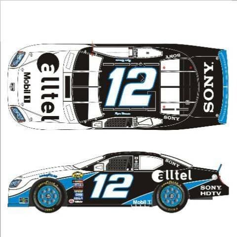 Ryan Newman #12 Alltel / 2006 Dodge / 1:64 Scale Pit Stop Series Diecast Car