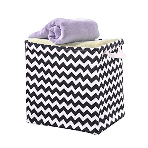 VOLJEE Foldable Storage Baskets For Clothing and Toy Bins Organizer