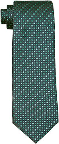 Aeht 1010-856 Royal blue with green dot design necktie