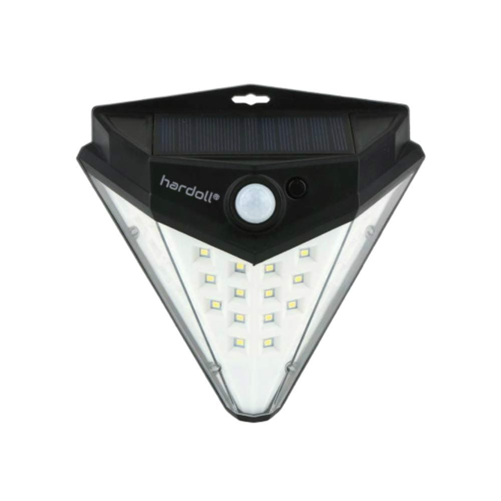 Hardoll Solar Lights for Garden LED Motion Sensor Outdoor Security Lamp for Home Waterproof Lantern (Diamond Shape)