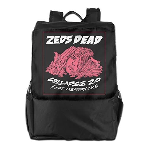 Unisex Zeds Dead Collapse 2 Poster Travel School Backpack