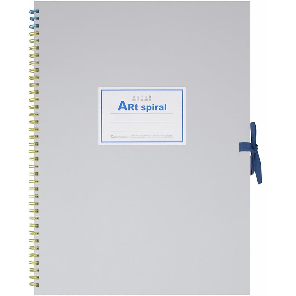 ART SPIRAL F4 Sketchbook, White