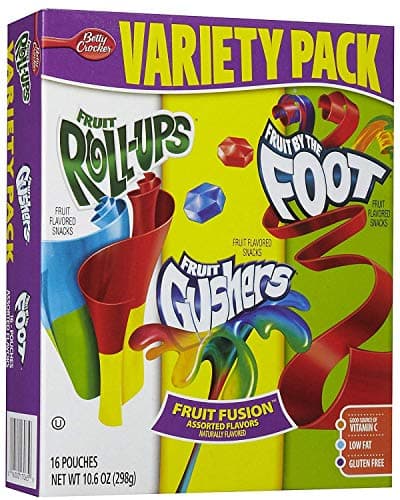 Fruit Snacks Variety Pack, 16 ct - PACK OF 2