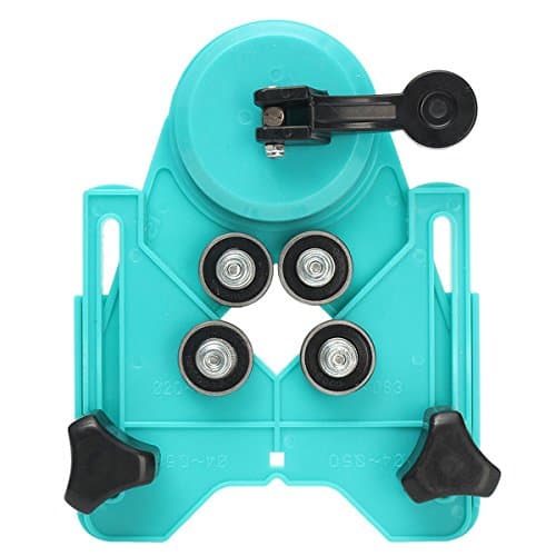 Aoher Adjustable 4mm-80mm Diamond Drill Bit Hole Saw Guide Sucker Base Locator