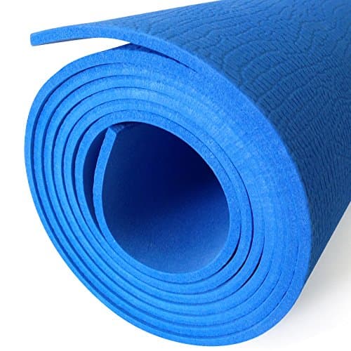 Yoga All-Purpose Size 71''x 24'' Extra Thick High Density Anti-Tear Exercise Yoga Mat - Environmentally Friendly.