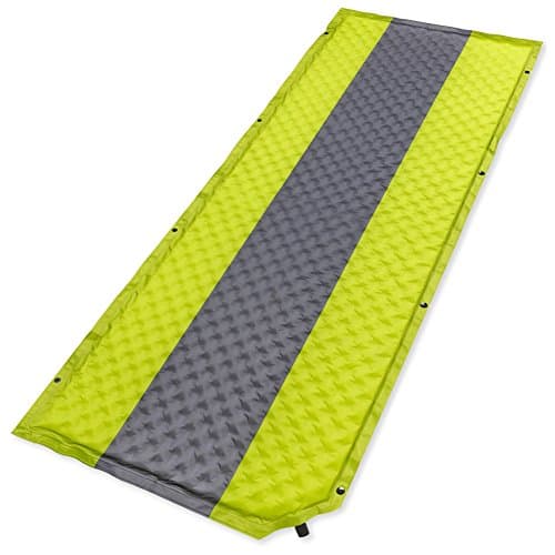 YAAO Self-Inflating Air Pad LightWeight Camping Sleeping Pad Green