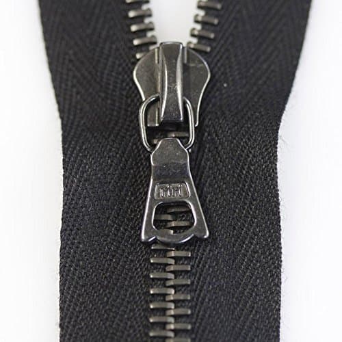 RIRI Zipper M6 Two Way - Antique Silver Teeth (3-36" Open, 2626 Navy Tone)