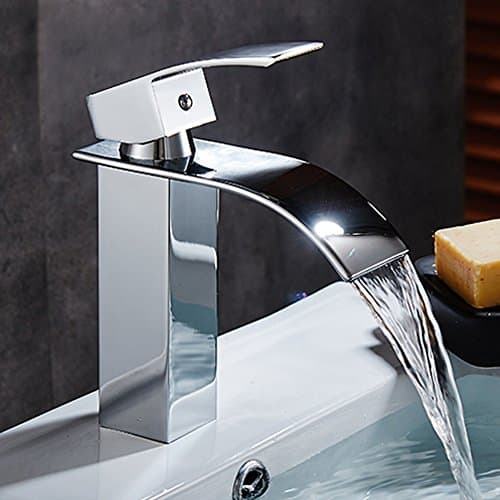 Bathroom Sink Faucet,Single Hole Tap Deck Mounted ,Polished Chrome