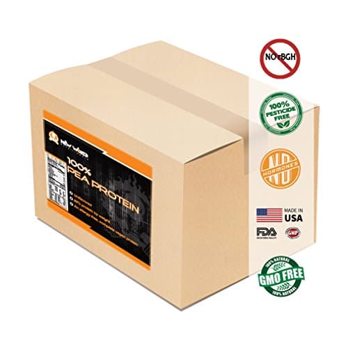 New World Nutritionals 100% Pea-Protein Isolate, Plant-Based, Vegetarian &amp; Vegan Protein, Speeds Muscle Recovery,Non-GMO,allergy-free,Outrageously Delicious (7 Pound, Unflavored)