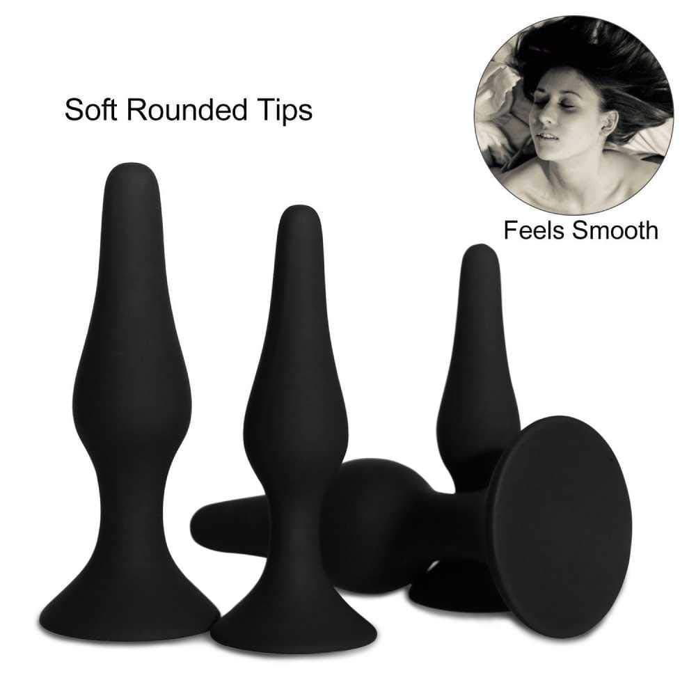 QWER B08634568Z 4 PCS Black Comfortable Toy Used for Co*uple