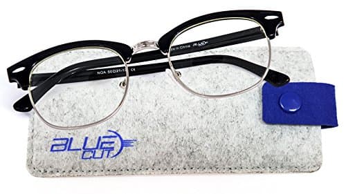 Blue Light Blocking Glasses – Anti-Fatigue Computer Glasses Prevent Headaches Gamer Glasses