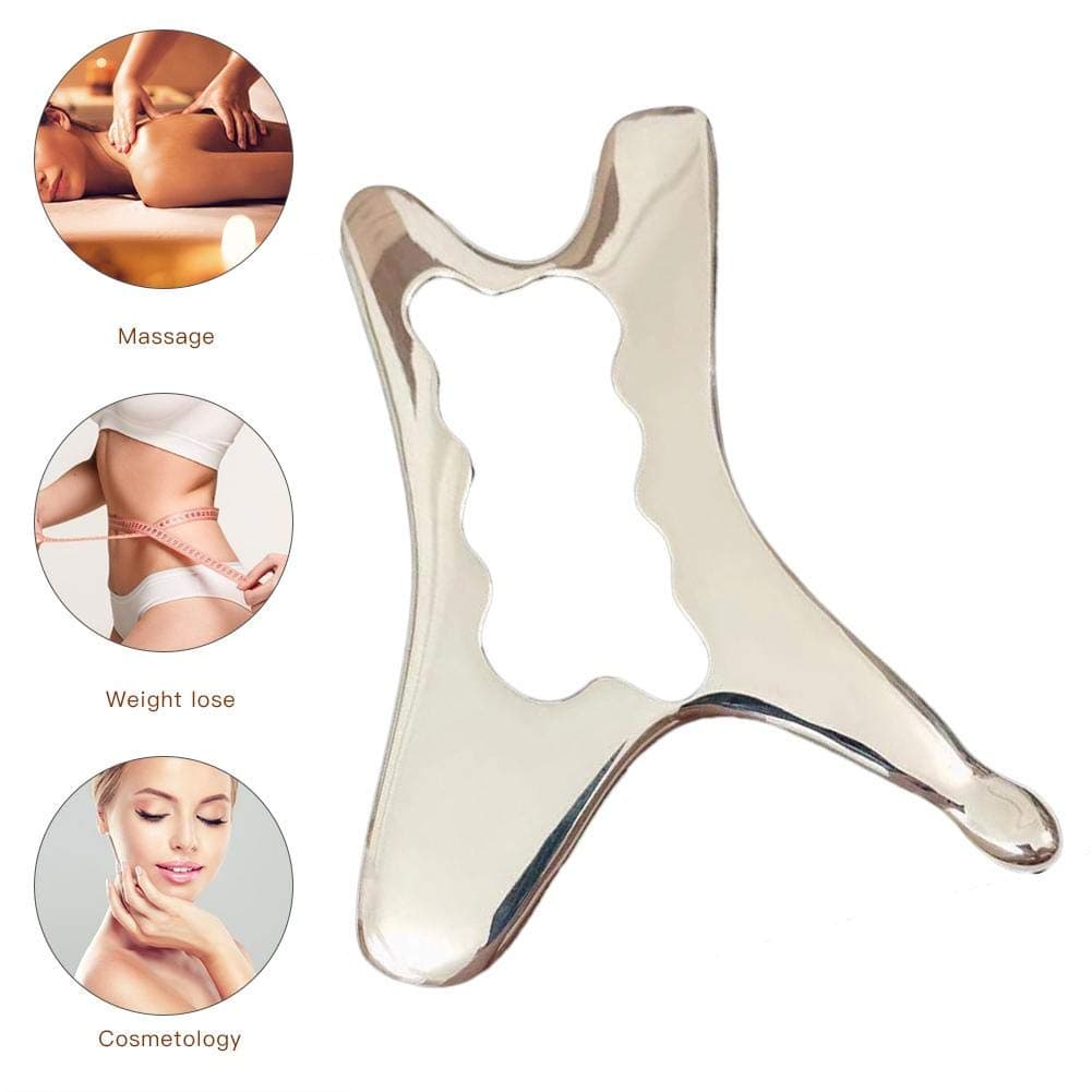 SHOH Gua Sha Scraping Massage Tool, Hand Made Jade Guasha Board, Tools For Graston SPA Green Aventurine Gua Sha Guasha Scraping Massage Tool Treatment On Face Arm Foot Small