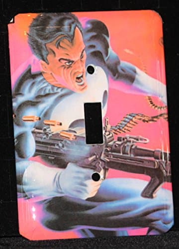 Marvel The Punisher Comic Book Switch Plate Wallplate Light Cover