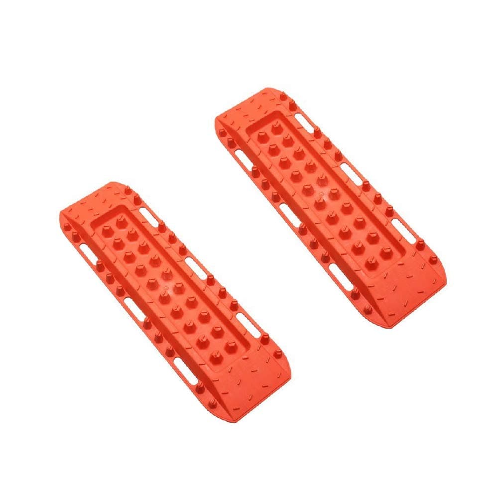 Traction Tracks Mat, 2 PCS Traction Boards Recovery Tool for Off-Road 4X4 Mud, Sand- Off-road Upgraded Tire Traction, Vehicle Survival Device Recovery Boards