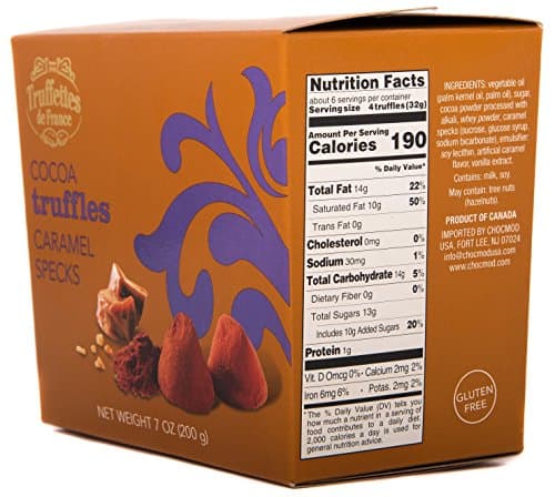CHOCMOD All-Natural Gourmet Truffles (Caramel, 7 oz)
