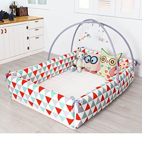 Maming Baby Bumper Bed Crib Bumper (Triangle) by Maming