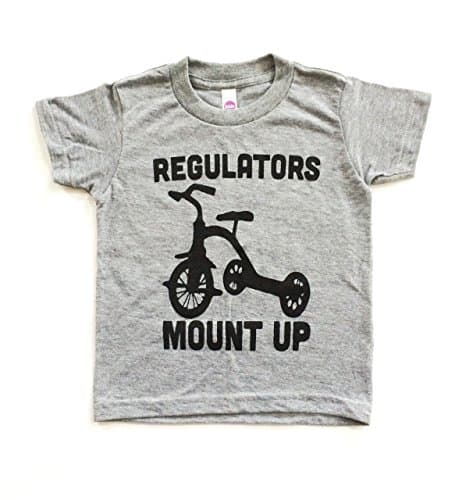 Grey Regulators Mount Up Unisex Kids Tee (6-12 Months)