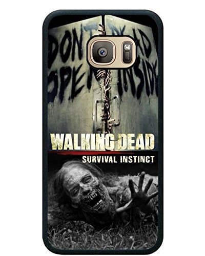 Genuine Samung Galaxy S7 The Walking Dead (2) Black Phone Case