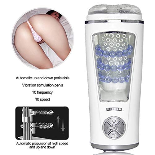 Male Full Automatic Cup Sucking Electronic Man's Toy Mini Massage Cup Best Gift