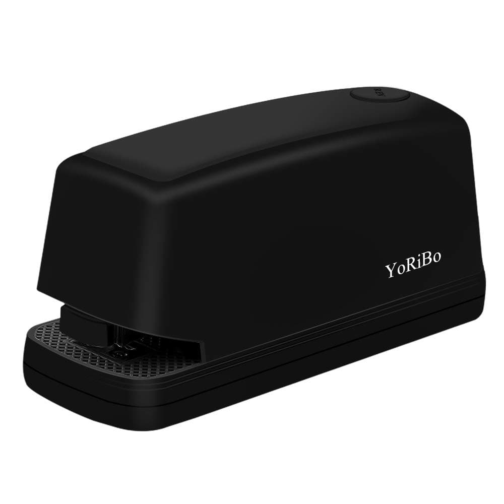 Electric Stapler Heavy Duty Automatic Stapler-25 Sheet Capacity, Battery or AC Powered, Battery Operated or AC Adapter（Included）