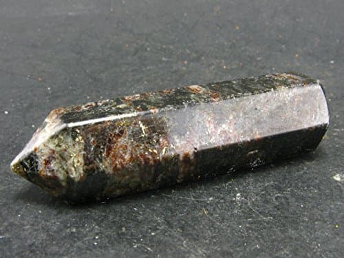 Nuumite Nuummite Pyramid From Greenland - 2.2"