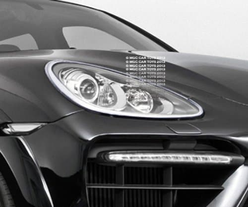 Porsche Cayenne GTS 2006-2010 Headlight Chrome Trim Upgrade (One Pair)