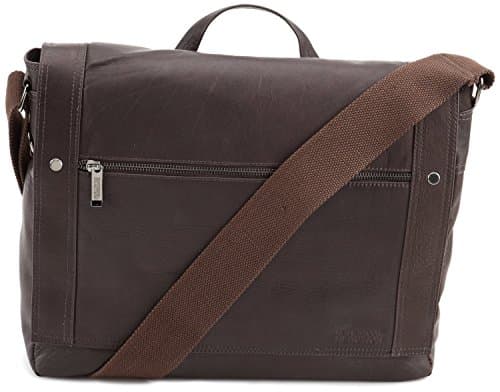 Kenneth Cole REACTION Busi-Mess Essentials Messenger Bag in Brown