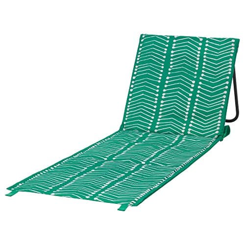 Foldable Chaise - Great for poolside or at the beach! (green)