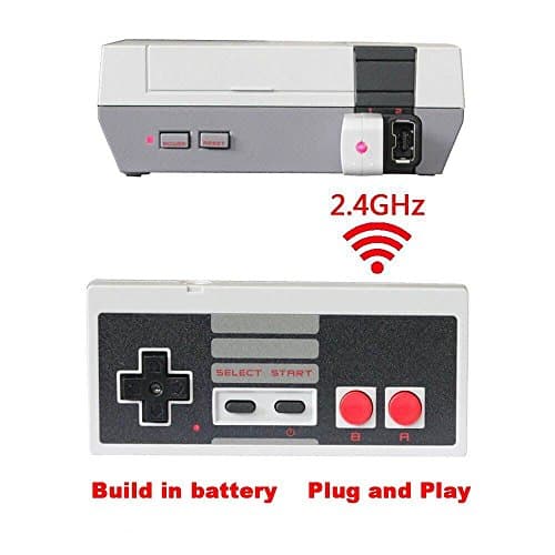Wireless Controller for Nintendo Retro 2.4G Wireless Gamepad for NES Game Wii