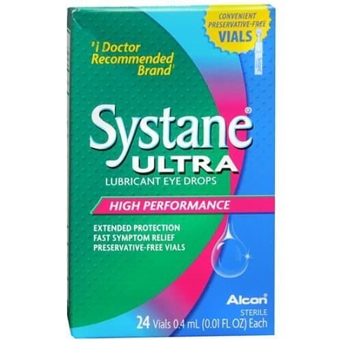 Systane Ultra High Performance Lubricant Eye Drops, Vials 24 ea by Systane Ultra
