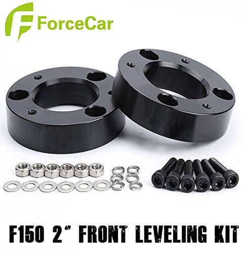 2004 - 2017 Ford F150 4WD 2" Front Billet Leveling Lift Kits Raise Front Suspension Aluminum Lift Spacers