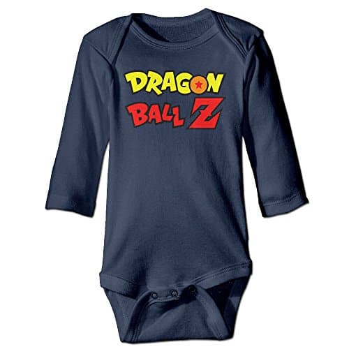 DBZ Logo Baby Long Sleeve Bodysuits
