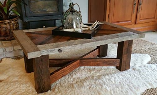The Seattle"Mid-Town Classic" Reclaimed Wood Coffee Table