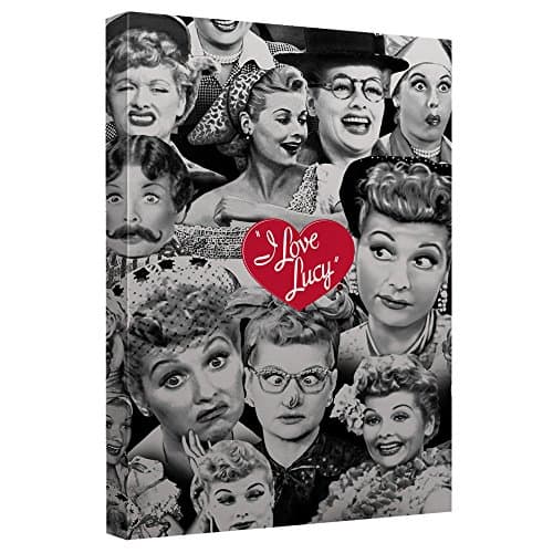 Faces -- I Love Lucy -- Stretched Canvas Framed Artwrap, 16x24