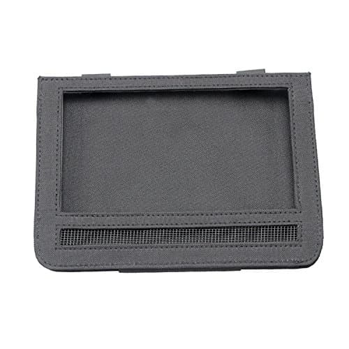 Car Headrest Mount Holder DVD Player Case for 9 Inch Swivel &amp; Flip Style Portable DVD Player,Black